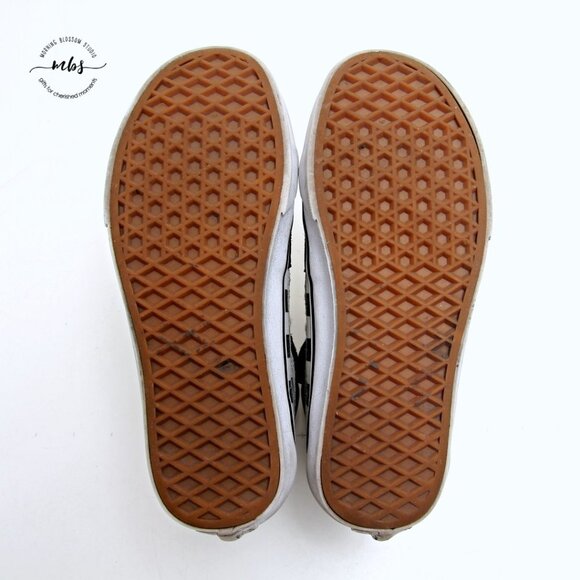 Vans Old Skool Checkerboard High Top Sneakers - Picture 13 of 15